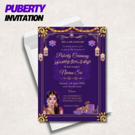 Puberty Invitation
