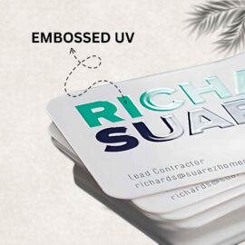 Raised UV Card