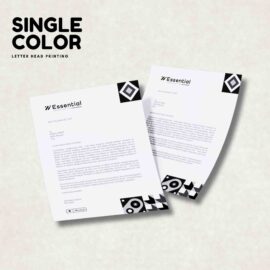 Single Color Letter Head